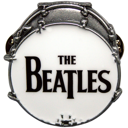 Een foto van een The Beatles Speld Badge
