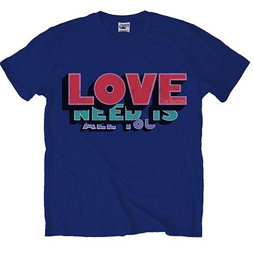 The Beatles Unisex T-Shirt: All you need is love T-Shirt