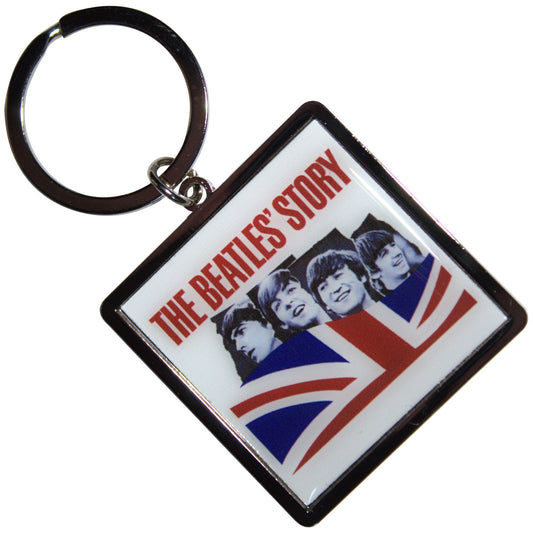 Een foto van een The Beatles Sleutelhanger