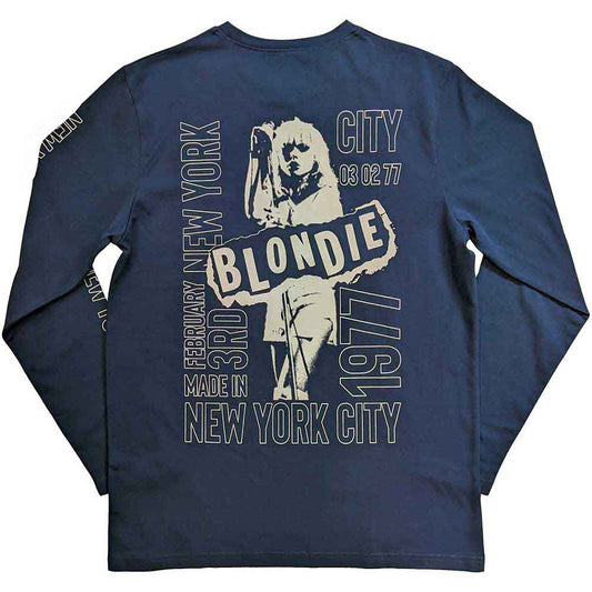 Een foto van een Blondie Long Sleeve T-Shirt