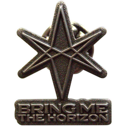 Een foto van een Bring Me The Horizon Speld Badge