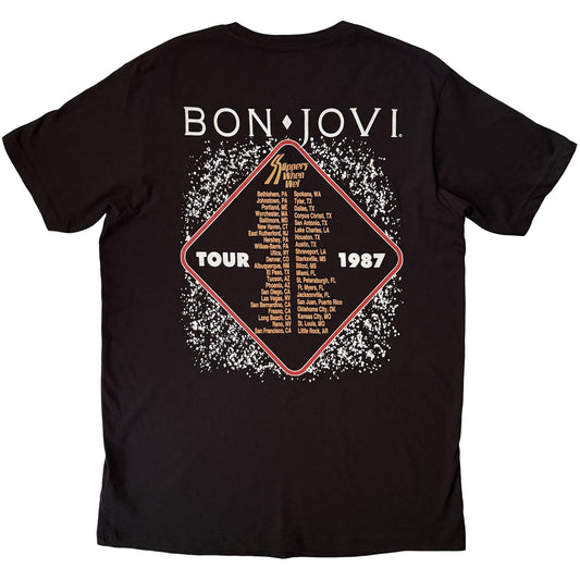 Een foto van een Bon Jovi T-Shirt