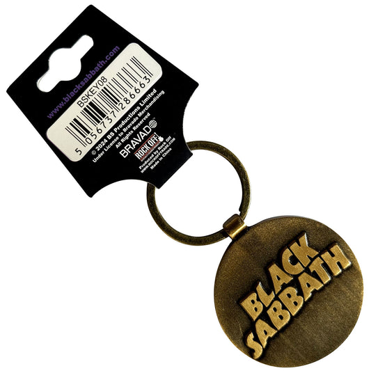 Een foto van een Black Sabbath Sleutelhanger