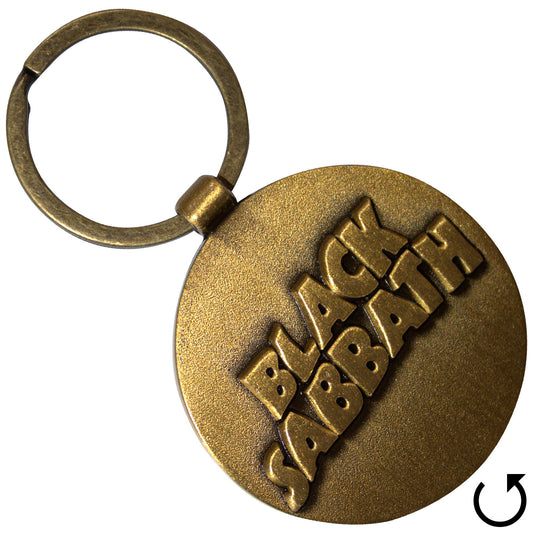 Een foto van een Black Sabbath Sleutelhanger