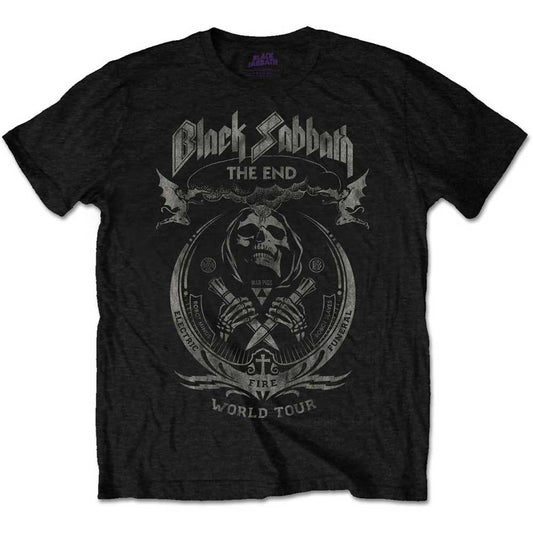 Black Sabbath Unisex T-Shirt: The End Mushroom Cloud (XXX- Large) T-Shirt