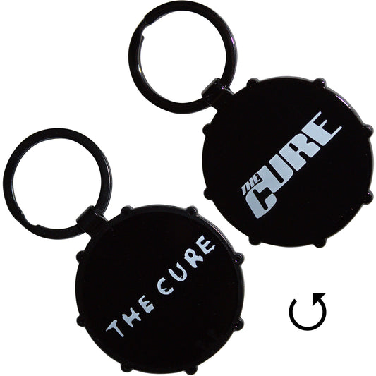 Een foto van een The Cure Sleutelhanger