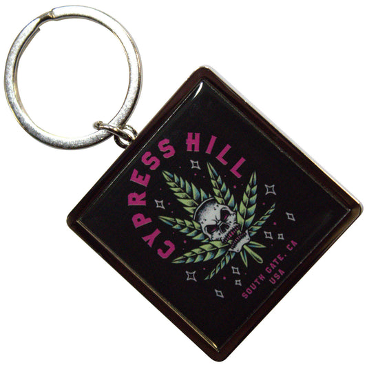 Een foto van een Cypress Hill Sleutelhanger