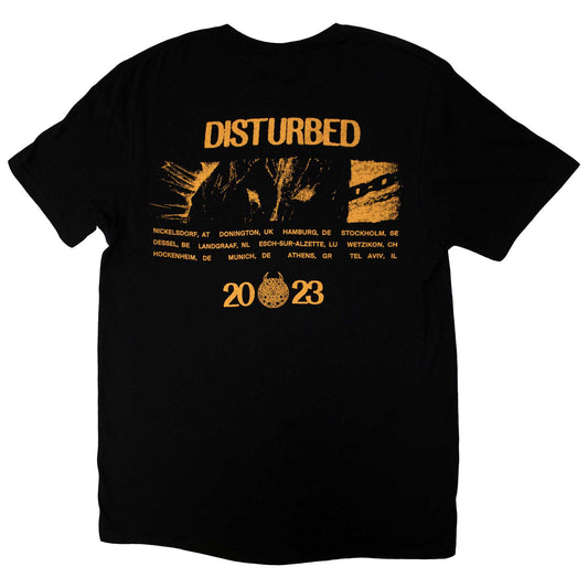 Een foto van een Disturbed T-Shirt
