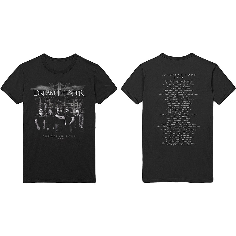 Dream Theatre Unisex T-Shirt: Photo (Back Print) T-Shirt