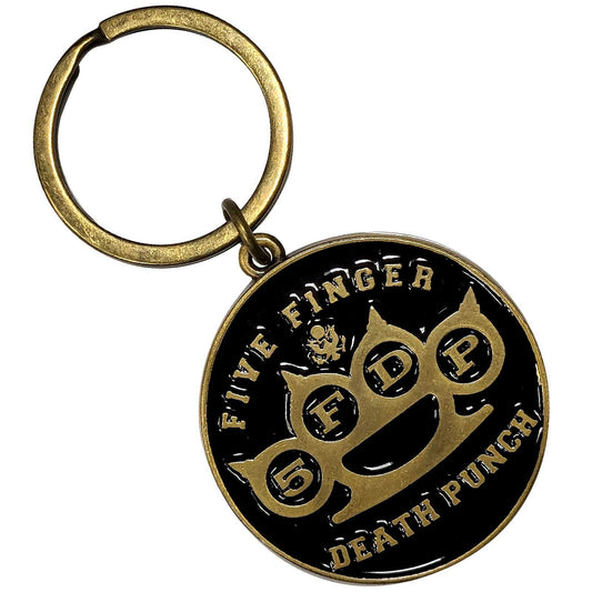 Een foto van een Five Finger Death Punch Sleutelhanger