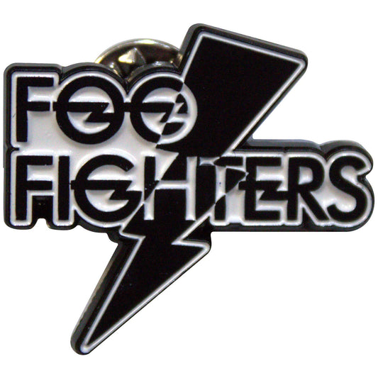 Een foto van een Foo Fighters Speld Badge
