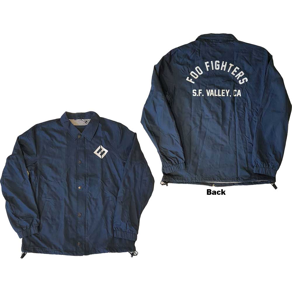 Foo Fighters Unisex Zip Jacket: Concrete & Gold SF Valley (Ex-Tour) Zip Jacket