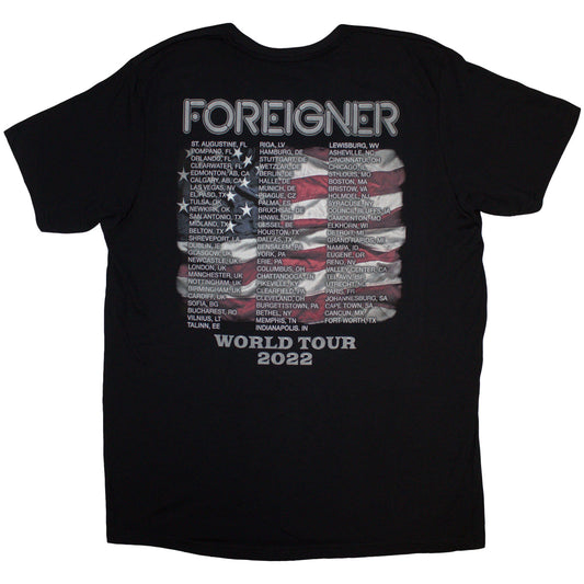 Een foto van een Foreigner T-Shirt