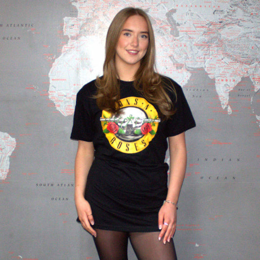 Een foto van een Guns N' Roses T-Shirt Jurk