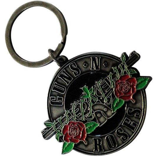 Een foto van een Guns N' Roses Sleutelhanger