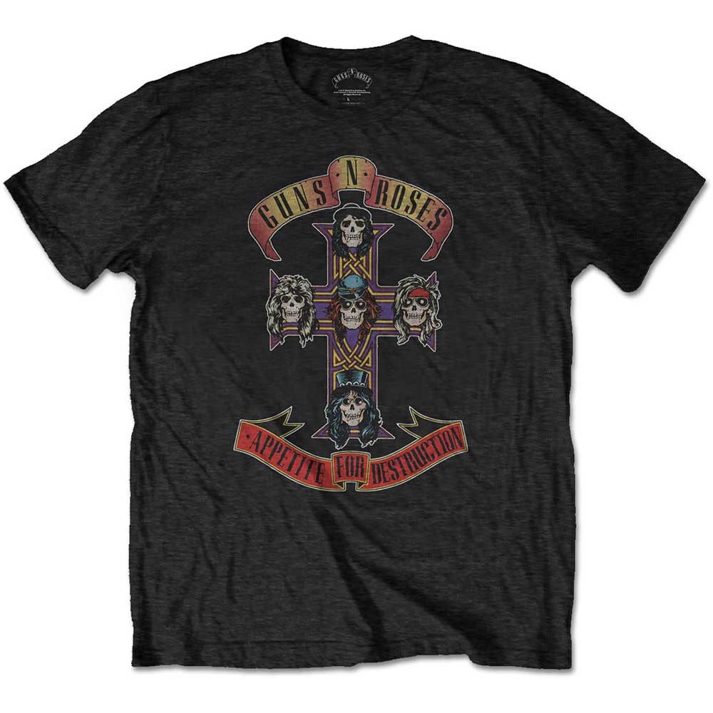 Guns N' Roses Kids T-Shirt: Appetite for Destruction (Retail Pack) T-Shirt