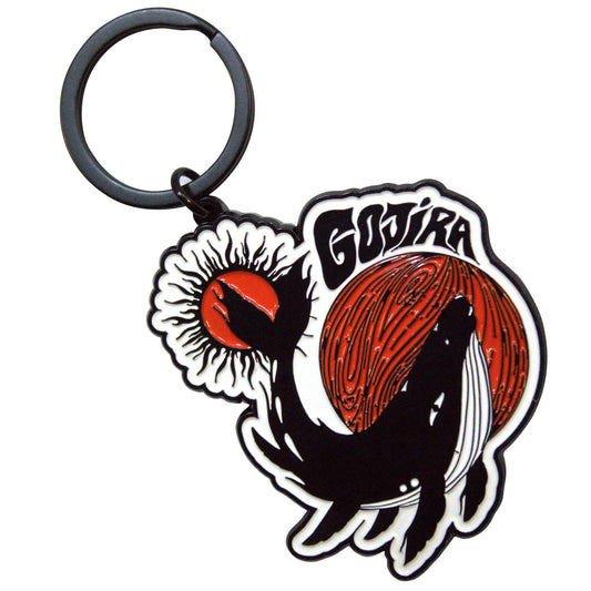 Een foto van een Gojira Sleutelhanger