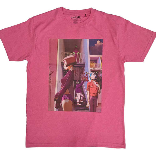 Een foto van een Gorillaz T-Shirt