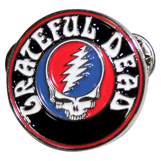 Een foto van een Grateful Dead Speld Badge