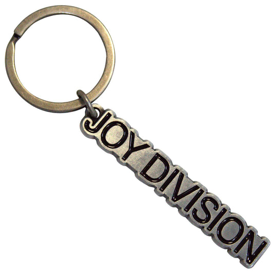 Een foto van een Joy Division Sleutelhanger