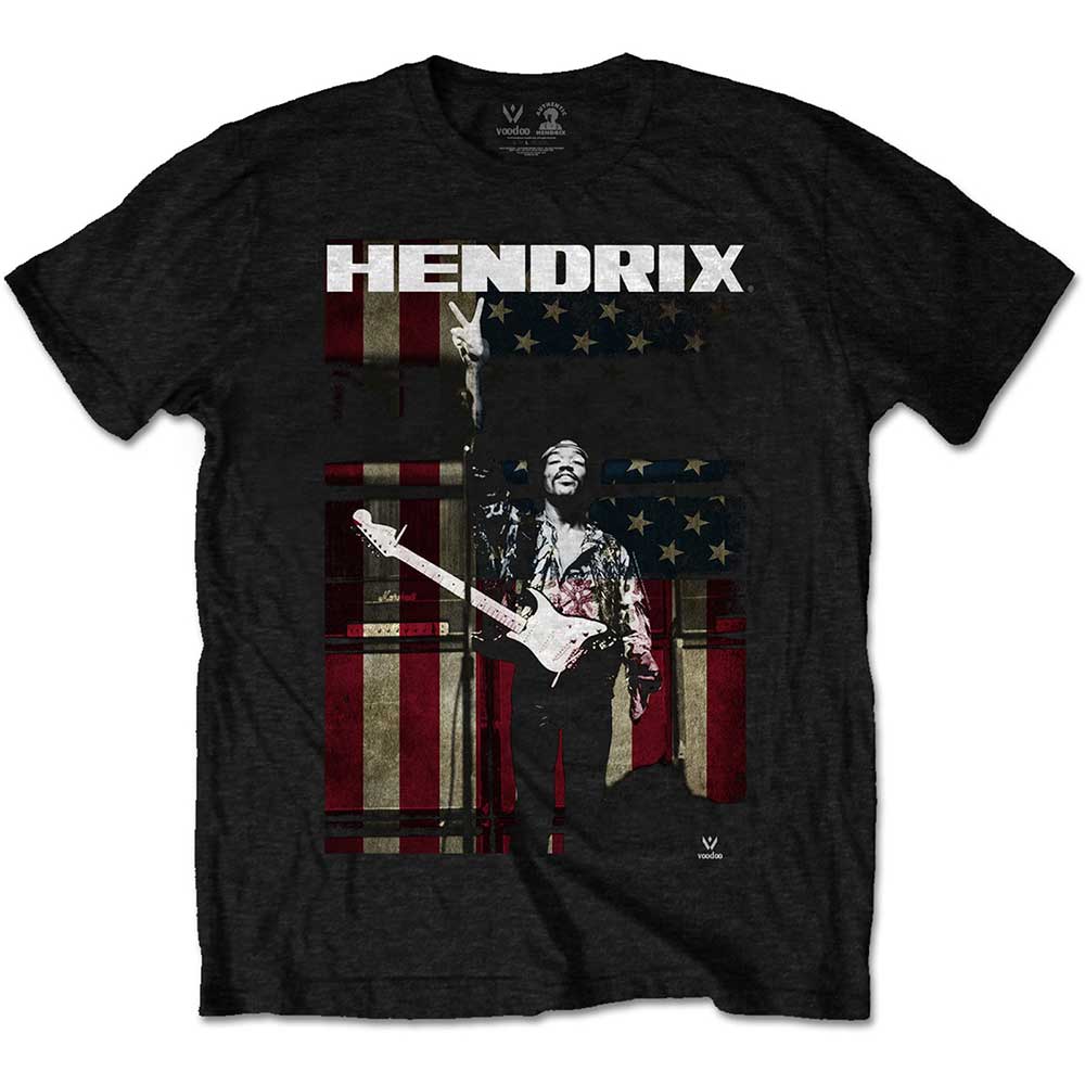 Jimi Hendrix Kids T-Shirt: Peace Flag T-Shirt