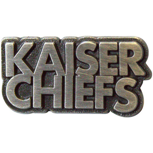 Een foto van een Kaiser Chiefs Speld Badge
