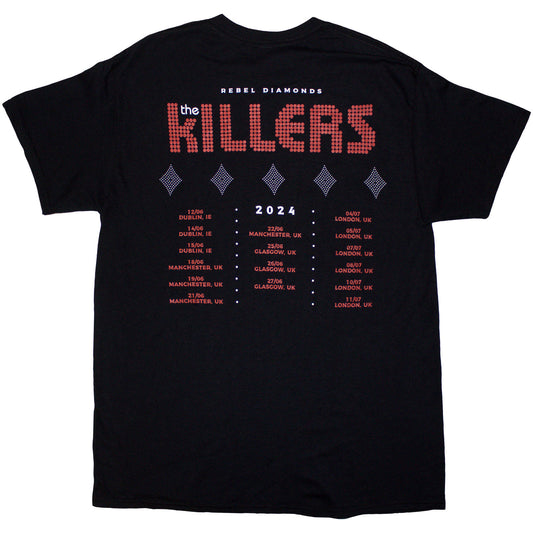 Een foto van een The Killers T-Shirt