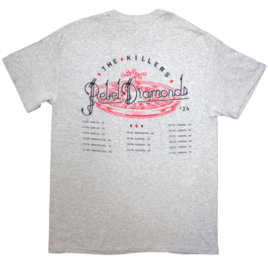 Een foto van een The Killers T-Shirt