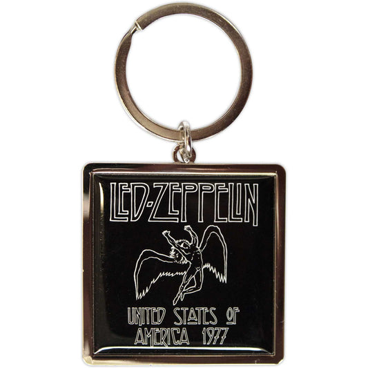Een foto van een Led Zeppelin Sleutelhanger