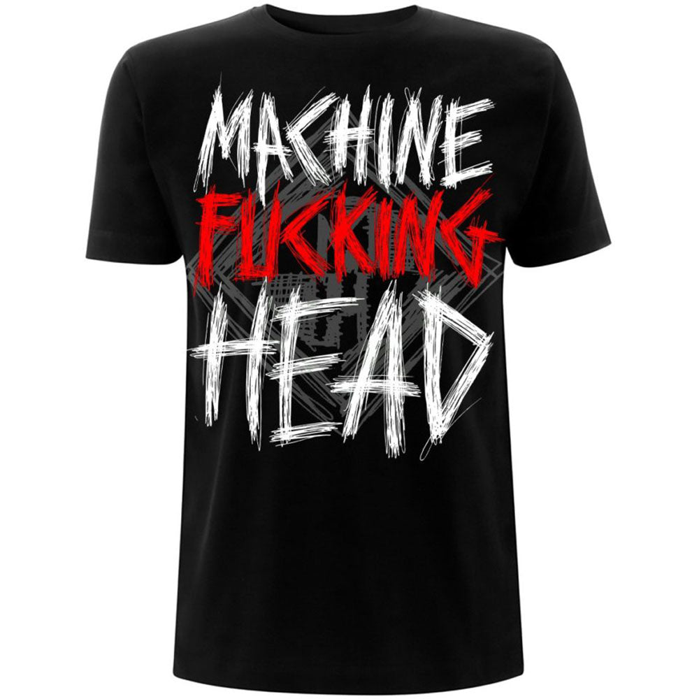 Machine Head Unisex T-Shirt: Bang Your Head (Back Print) T-Shirt