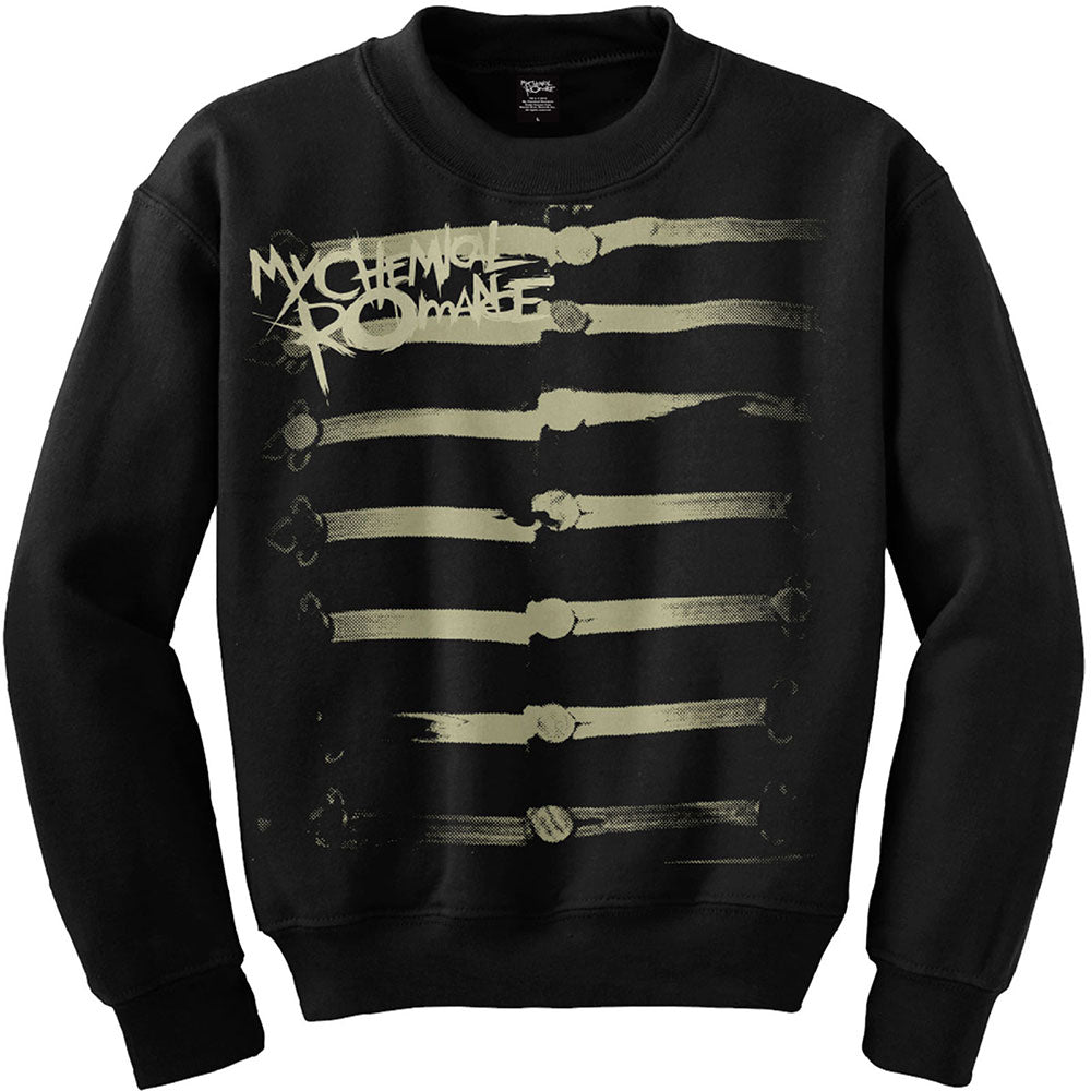 My Chemical Romance Unisex Sweatshirt: Together We March (XX-Small) Sweatshirt