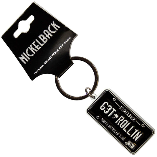Een foto van een Nickelback Sleutelhanger