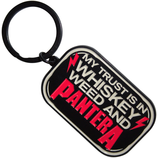 Een foto van een Pantera Sleutelhanger