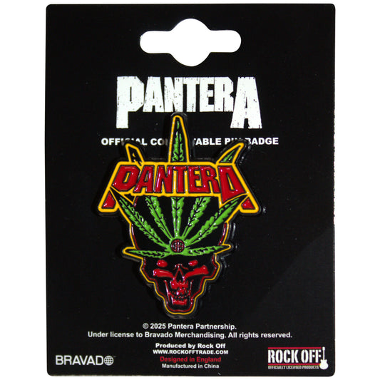 Een foto van een Pantera Speld Badge