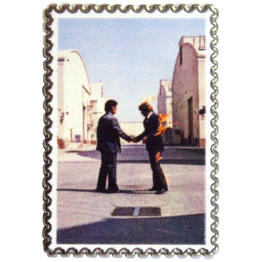 Een foto van een Pink Floyd Speld Badge