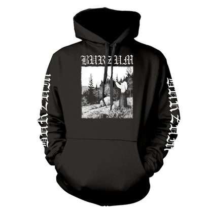 Een foto van een BURZUM Top met capuchon