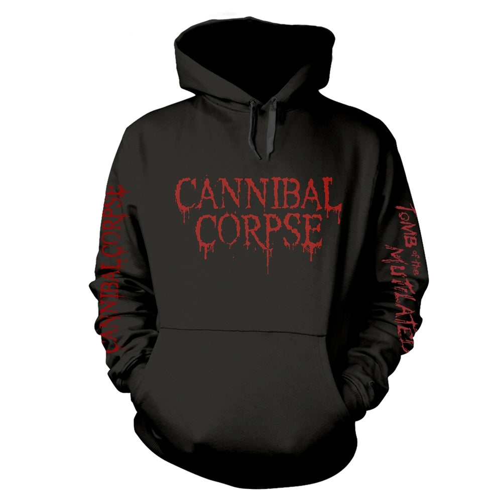 Een foto van een CANNIBAL CORPSE Top met capuchon