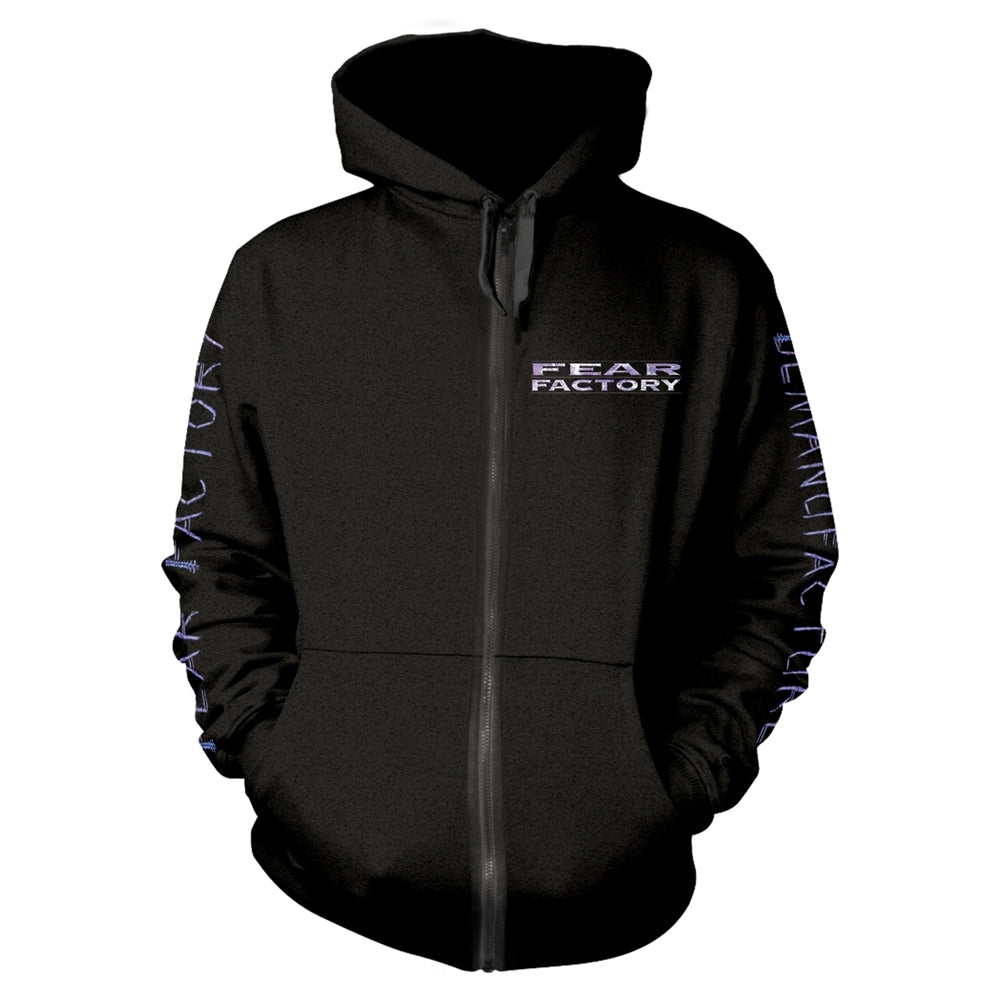 Een foto van een FEAR FACTORY Top met capuchon