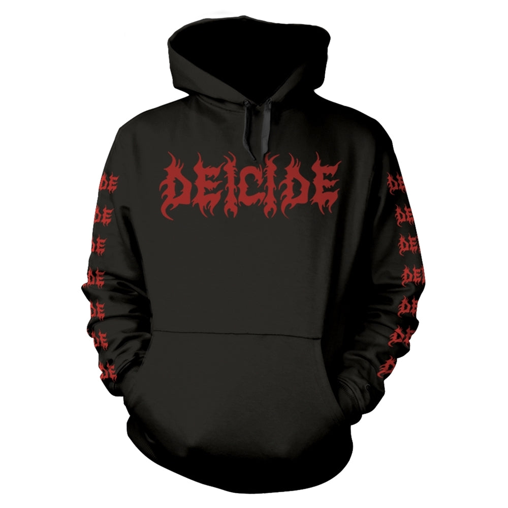 Een foto van een DEICIDE Top met capuchon
