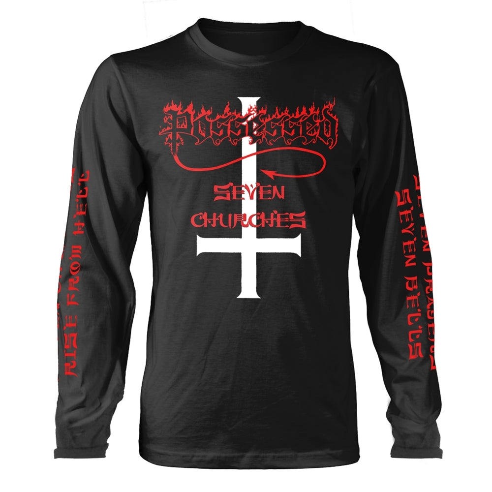 Een foto van een POSSESSED Lange Mouw T-Shirt