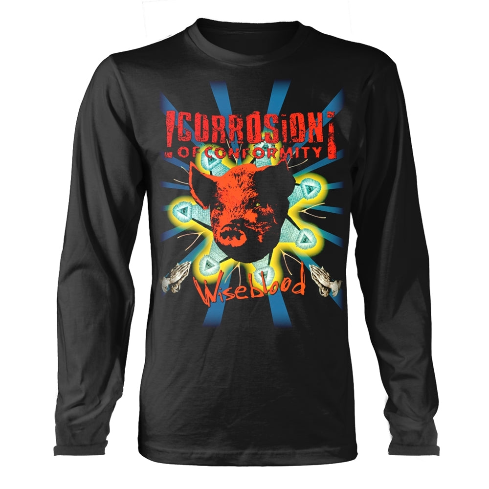Een foto van een CORROSION OF CONFORMITY Lange Mouw T-Shirt