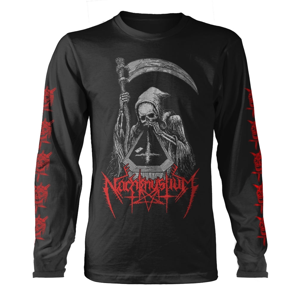 Een foto van een NACHTMYSTIUM Lange Mouw T-Shirt