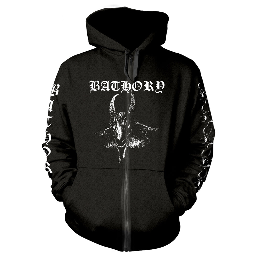 Een foto van een BATHORY Top met capuchon