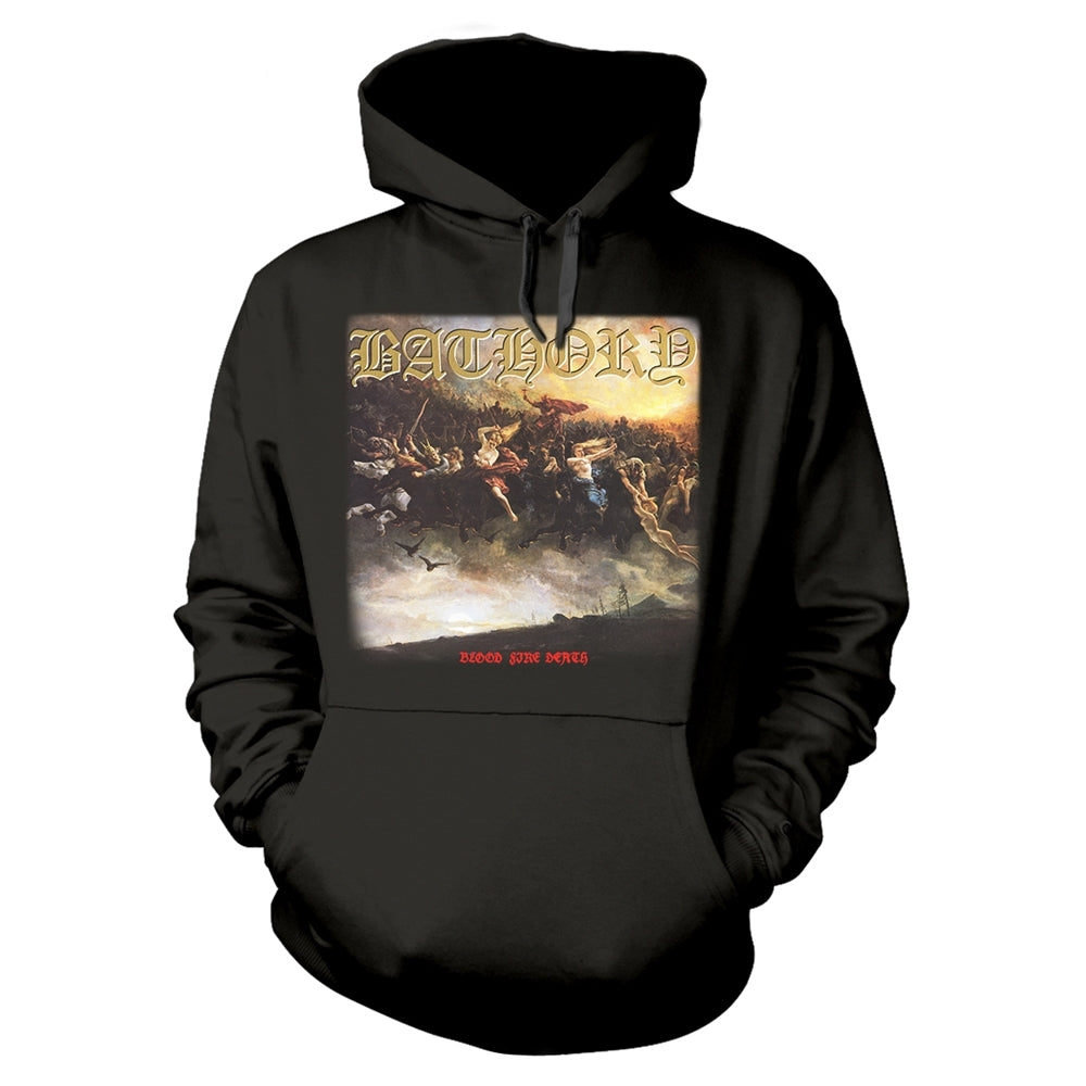 Een foto van een BATHORY Top met capuchon