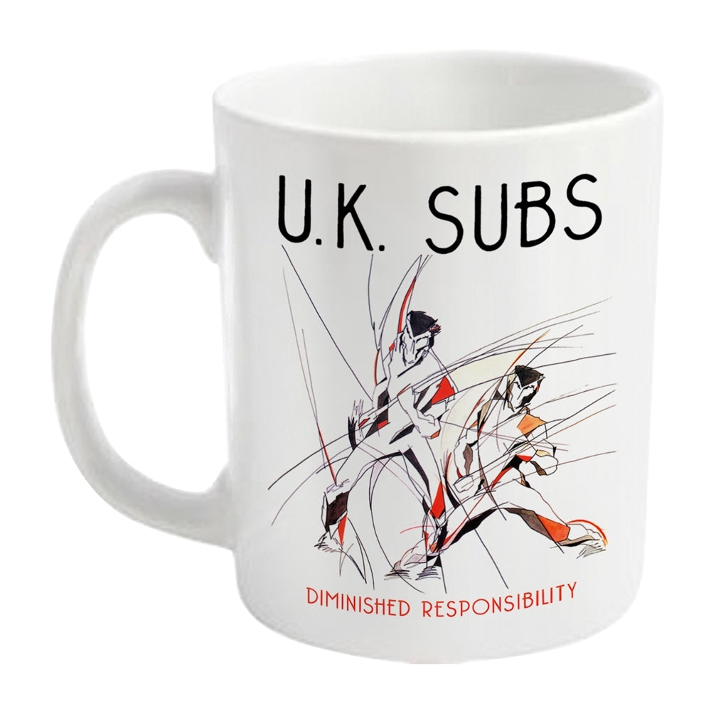 Een foto van een UK SUBS Mok