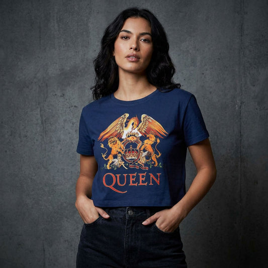 Een foto van een Queen Crop Top