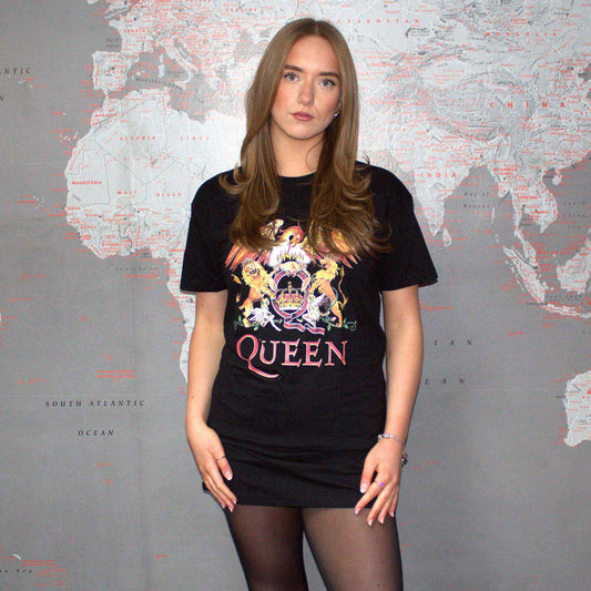 Een foto van een Queen T-Shirt Jurk