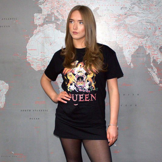 Een foto van een Queen T-Shirt Jurk