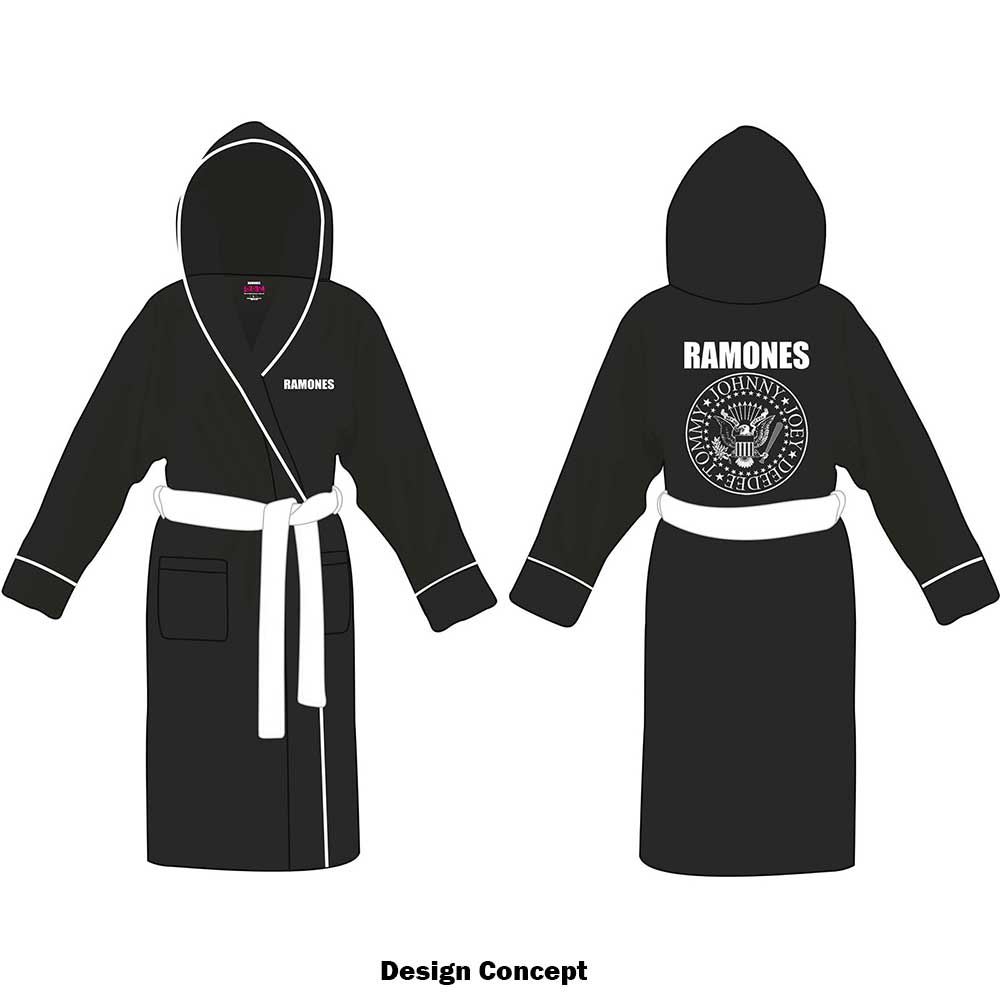 Ramones Unisex Bathrobe: Presidential Seal (Large - X-Large) Bathrobe