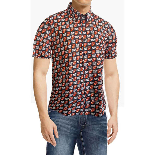 Een foto van een The Rolling Stones Casual Shirt